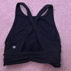 Black lululemon ALWAYS ALIGNED bra/tank